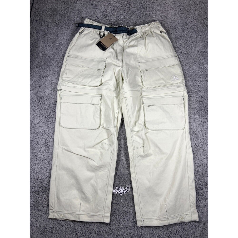 Nike ACG Smith Summit Women Convertible Pants Size Large Sea Glass HV6391-020